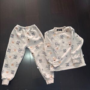 Kids' Animal Print Matching Set
